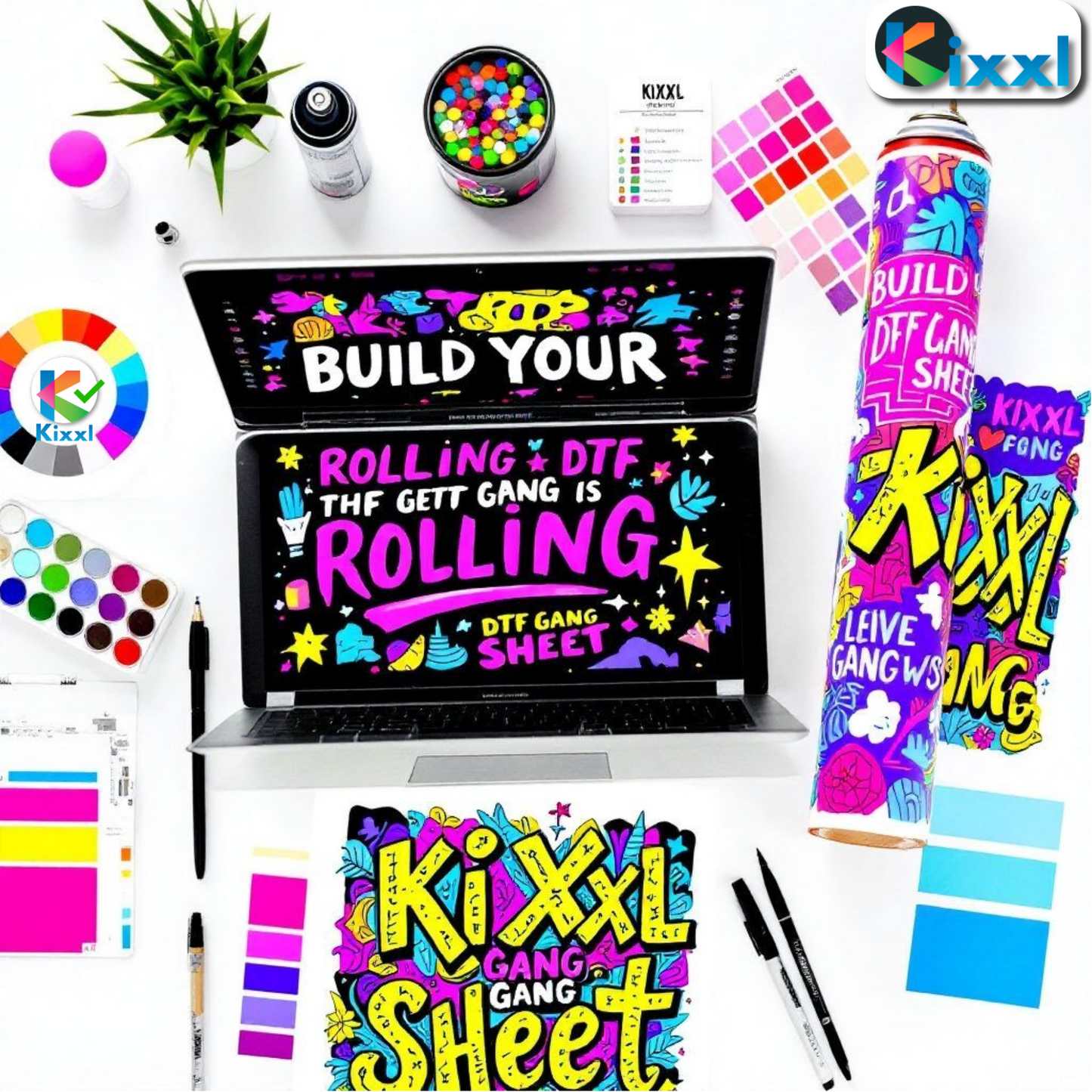 DTF Gang Sheet - Rolling Canvas